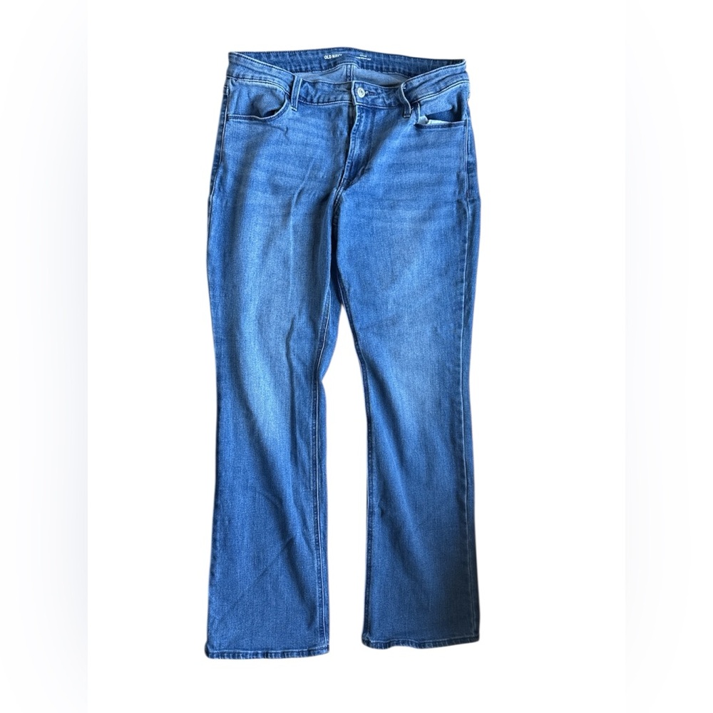 Old Navy Women's Wow Boot-Cut Blue Jeans